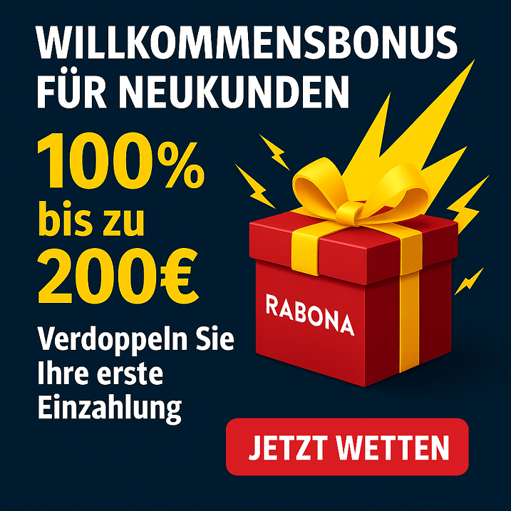 Rabona Willkommensbonus